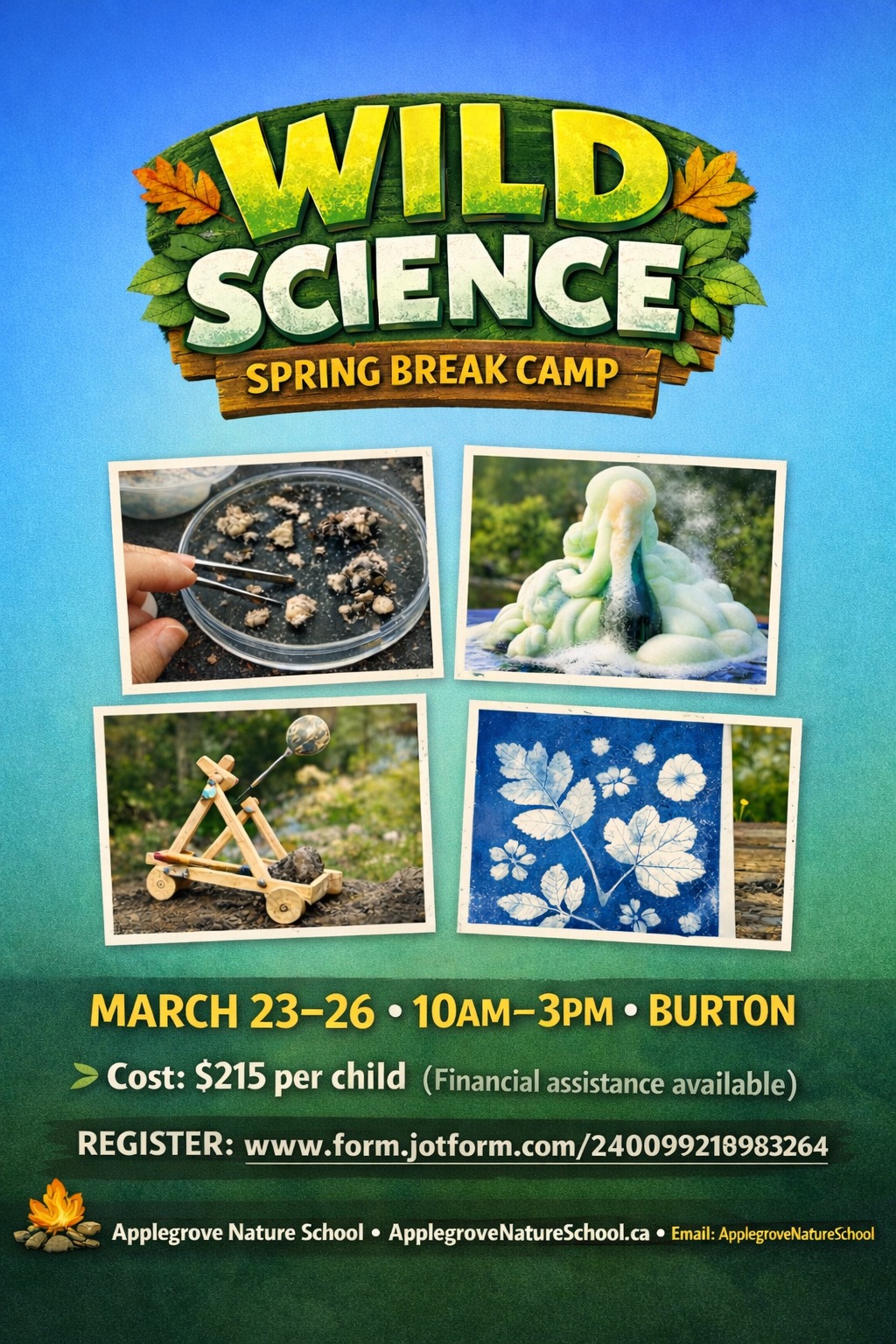 Wild science spring break camp.